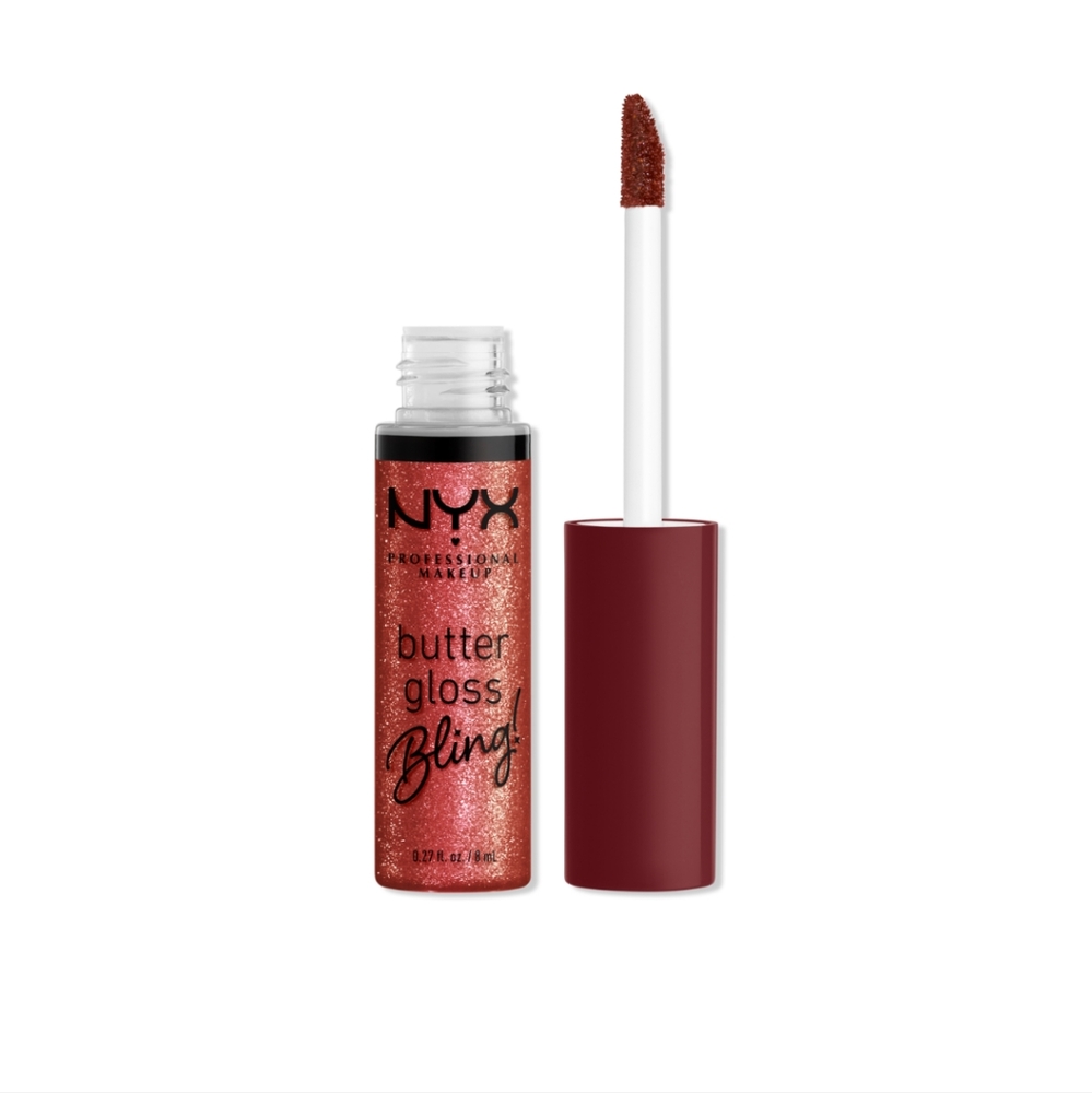 NYX Butter Gloss Bling Non-Sticky Lip Gloss Shade: Big Spender 💎✨ 🆕